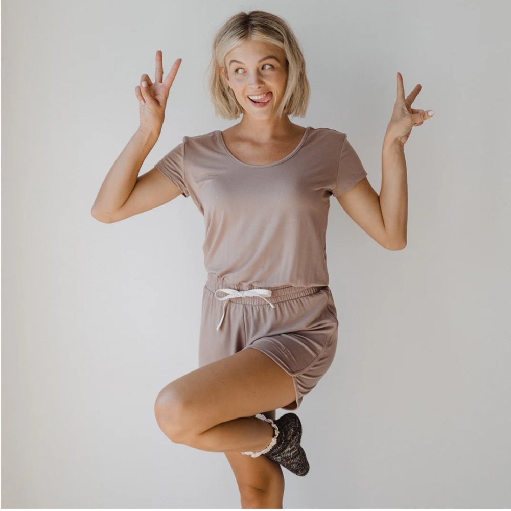 Albion Serenity Romper - Mocha